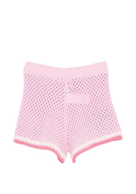 Shorts con ricamo SAINT BARTH | YVT0002 YVETTE JR03562L LACE TROPICAL 2177 OPAT